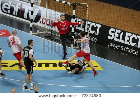 Besiktas Mogaz Ht And Dinamo Bucuresti Handball Match
