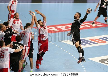 Besiktas Mogaz Ht And Dinamo Bucuresti Handball Match