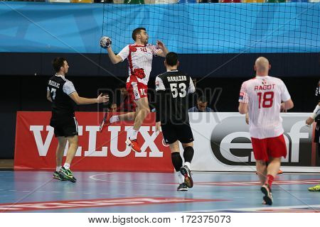 Besiktas Mogaz Ht And Dinamo Bucuresti Handball Match