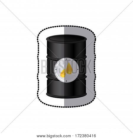 oil tank icon stock image, vector illustration design