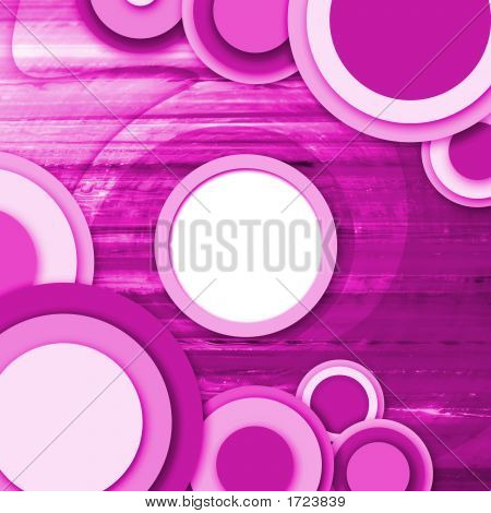 Soyut daire arka plan pembe