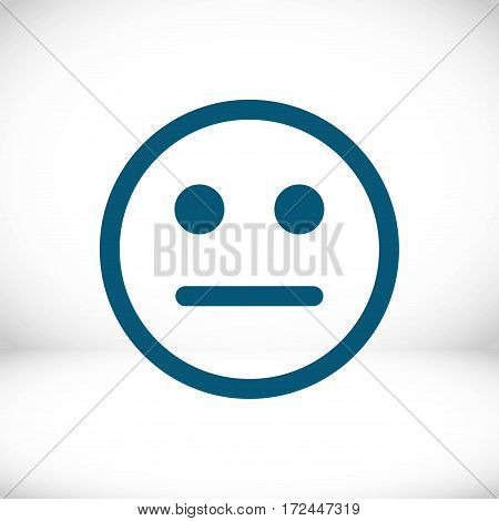 Smile icon stock vector illustration flat design