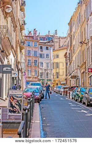 The Hilly Streets Of Marseille