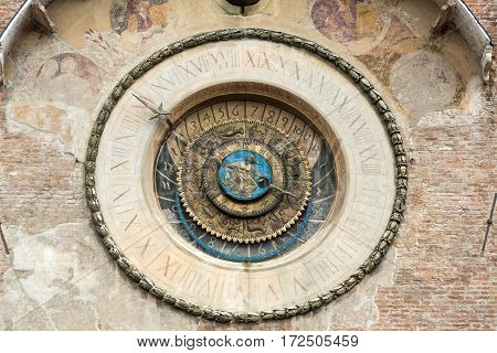 The Palazzo della Ragione with the Torre dell'Orologio (