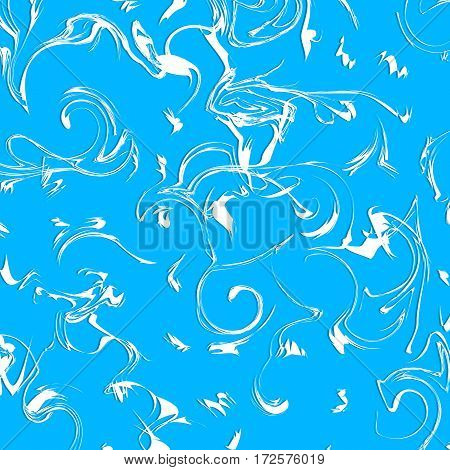 Abstract vector background. Illustration of abstract different shapes. Volume clouds in sky. Pattern design for banner, poster, flyer, card, postcard, cover, brochure.