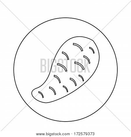 an images of Or pictogram Sweet Potato icon
