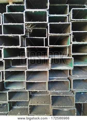 Many steel type in steel factory warehouse for,construction industries.