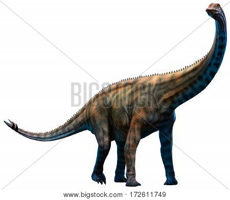 Spinophorosaurus dinosaur from the Jurassic era 3D illustration