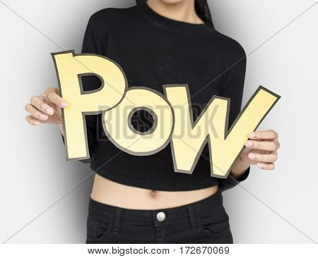 Studio People Shoot Portrait Isolated