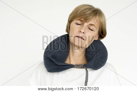 Studio People Shoot Portrait Isolated