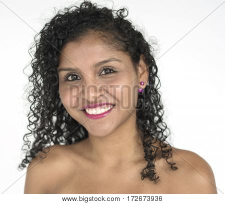 Studio People Shoot Portrait Isolated