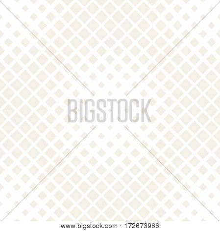 Repeating Rectangle Shape Halftone. Vector Seamless Monochrome Pattern