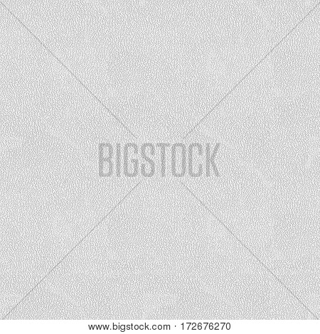White Leatherette Seamless Texture Background
