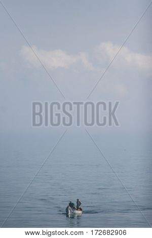 Fishing Boat On Black Sea