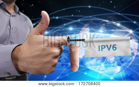 Business, Technology, Internet And Network Concept. Young Entrepreneurs Have A Creative Approach To