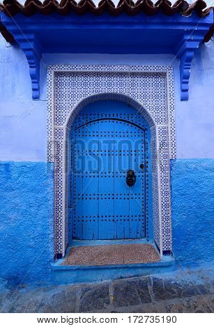 Blue old city (medina) of Chefchaouen city in Morocco Africa