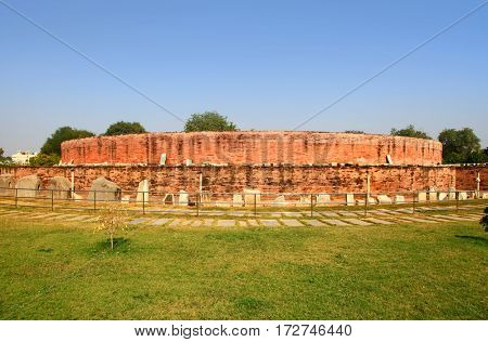 Historic Buddha monument in Amaravati ,New capital of Andhra pradesh