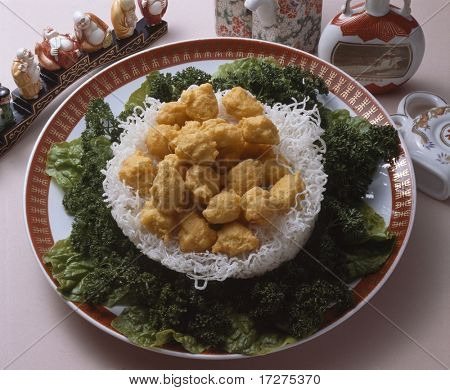 Korejské jídlo pečené