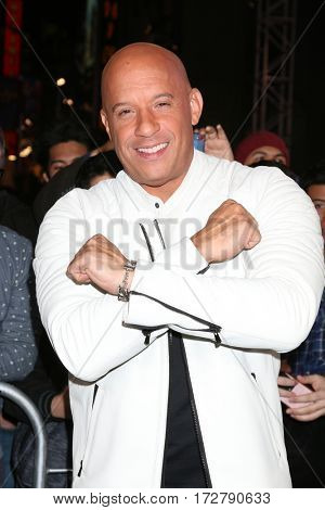 LOS ANGELES - JAN 19:  Vin Diesel, aka Mark Sinclair at the 