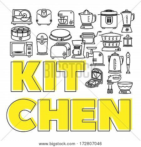 Kitchen Appliances Icons
