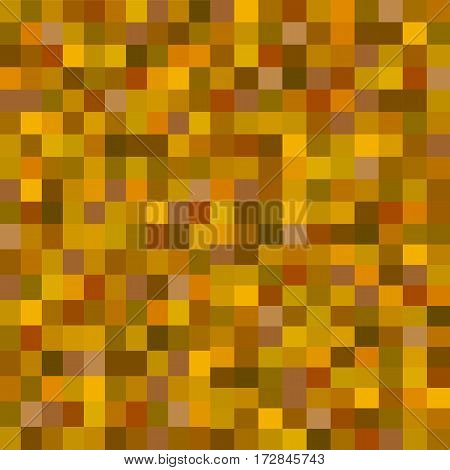 squre pixel in brown tone color background