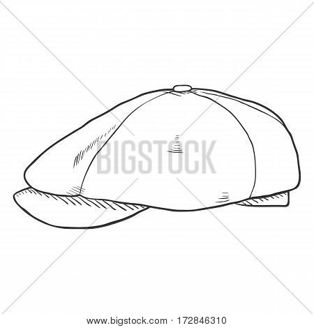Vector Single Sketch Tweed Retro Cap