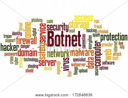 Botnet, Word Cloud Concept 6