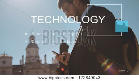 Technology Connection Digital Life Icon