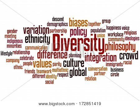 Diversity, Word Cloud Concept 6