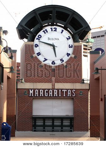 Zegar Coors Field - Colorado Rockies