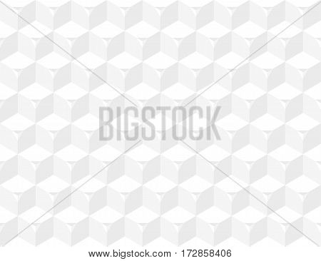 White box shape seamless wall pattern background.