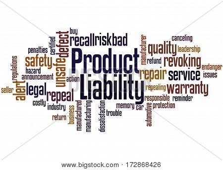 Product Liability, Word Cloud Concept 7