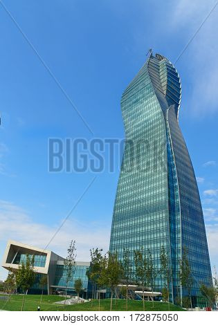 Socar Tower In Baku
