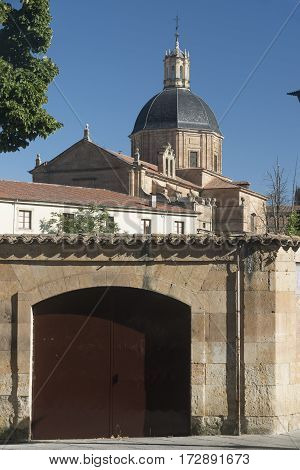 Salamanca (Castilla y Leon Spain): exterior of the historic church known as Capilla de la Vera Cruz