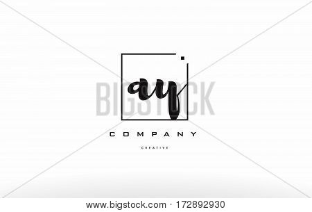 Ay A Y Hand Writing Letter Company Logo Icon Design