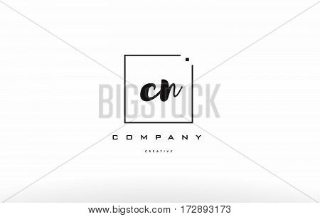 Cn C N Hand Writing Letter Company Logo Icon Design