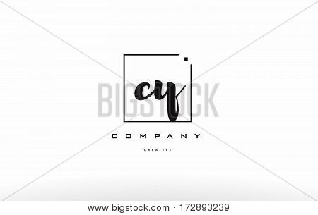 Cy C Y Hand Writing Letter Company Logo Icon Design
