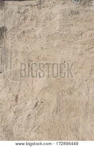 Old beige concrete relief background wall texture