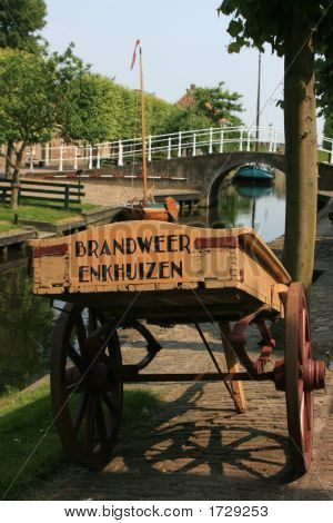 Enkhuizen i Holland