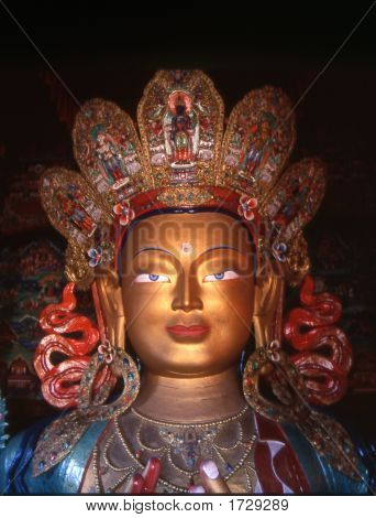 Statua di Buddha In Ladakh Zanskar