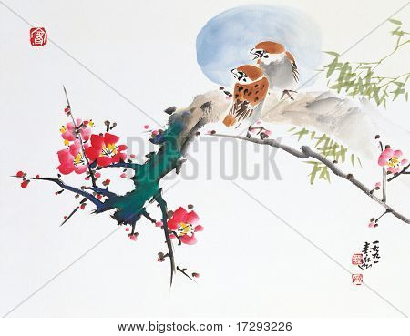 Pintura tradicional asiática