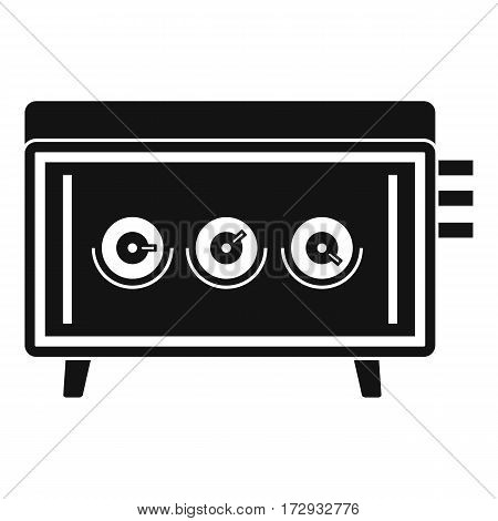 CD changer icon. Simple illustration of CD changer vector icon for web