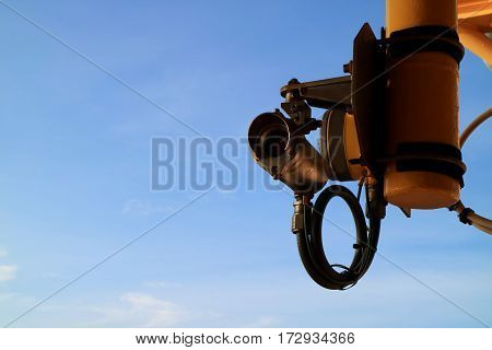 Gas detector infrared type for monitor and detect gas leak at oil and gas central processing platform