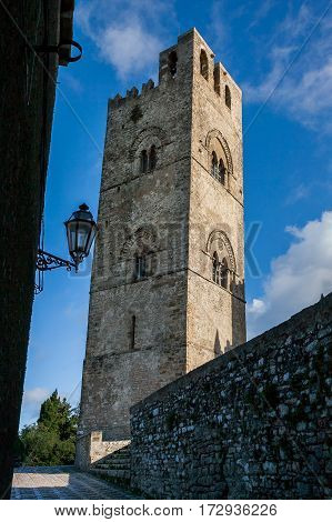 Erice, Trapani, Sicily, Italy - Cathedral Of Erice