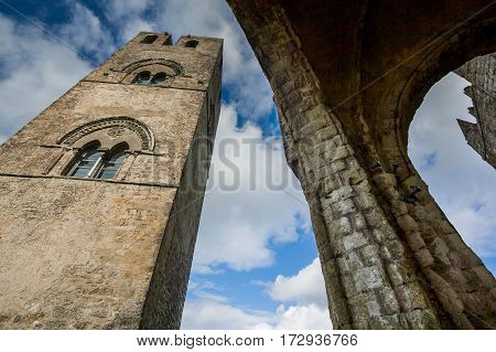 Erice, Trapani, Sicily, Italy - Cathedral Of Erice
