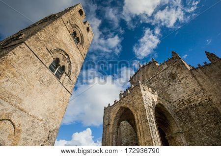 Erice, Trapani, Sicily, Italy - Cathedral Of Erice