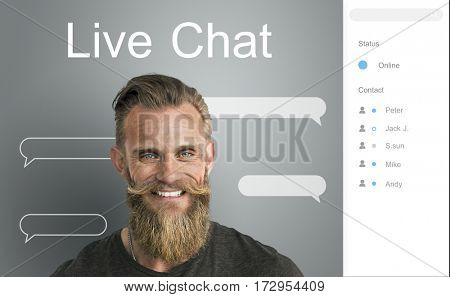 Live Chat Interface Communication Icon