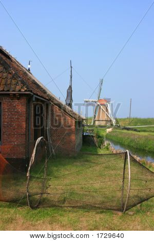 Enkhuizen i Holland