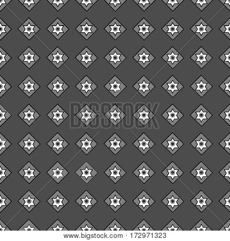 seamless pattern of geometric shapes on a dark background