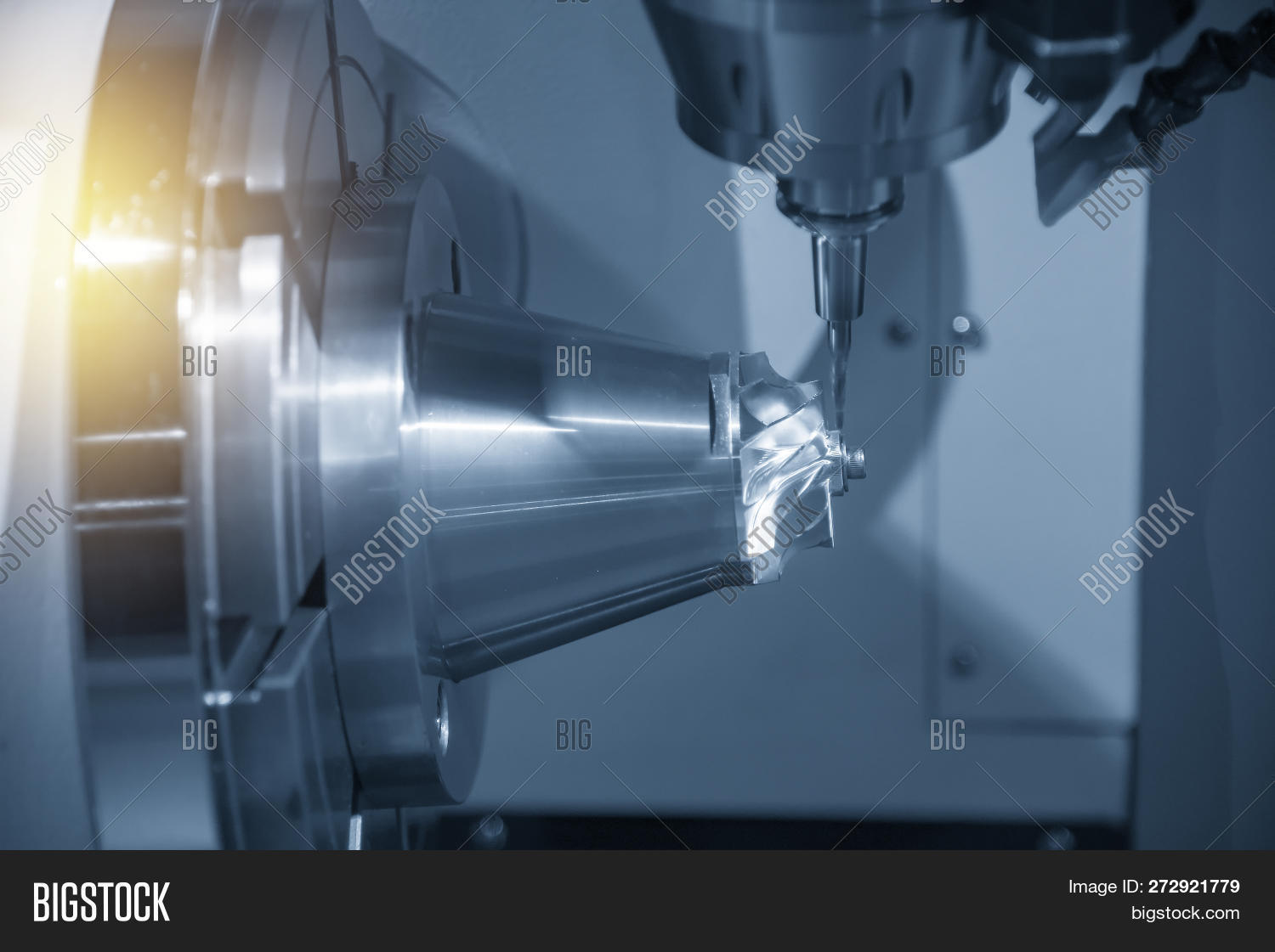 5-axis Cnc Milling Image & Photo (Free Trial) | Bigstock